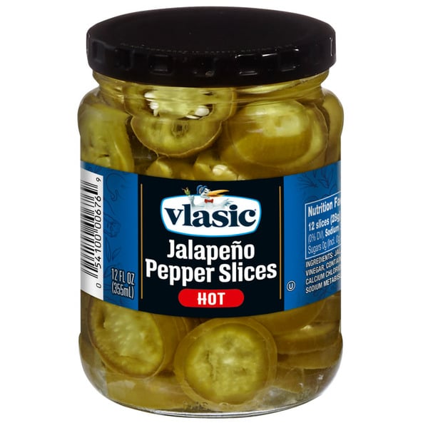 Pickled Goods & Olives Vlasic Deli Style Hot Jalapeno Pepper Slices, Keto Friendly hero