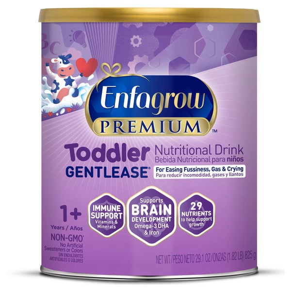 Baby Food & Formula Ifcn Enfagrow Gentlease Toddler Nutritional Drink, with Omega-3 DHA, Powder Can hero