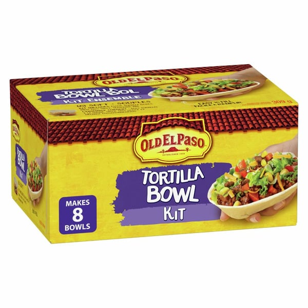 Latino Foods Old El Paso Tortilla Bowl Kit hero