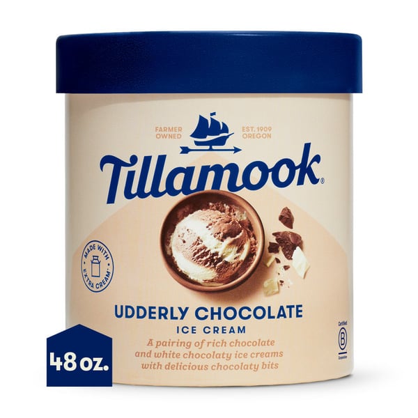 Ice Cream & Ice Tillamook Udderly Chocolate Ice Cream hero