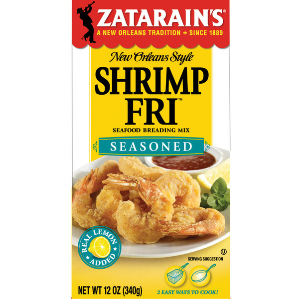 Marinades & Meat Preparation Zatarain's Seasoned Shrimp Fri hero