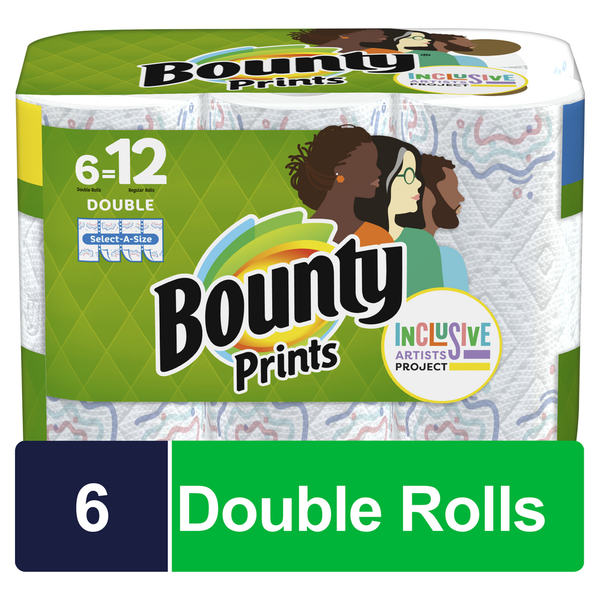 Bounty Select-A-Size Paper Towels hero