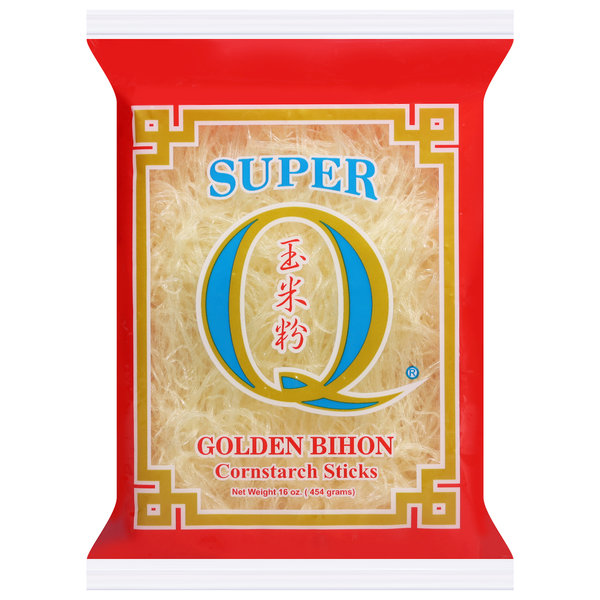 Dry Pasta Super Q Cornstarch Sticks, Golden Bihon hero