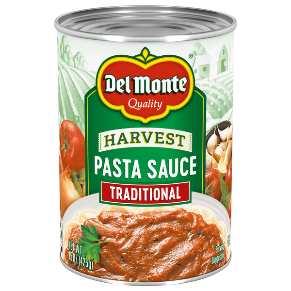 Del Monte Pasta Sauce, Traditional, Harvest hero