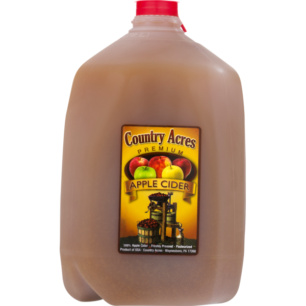 Produce Juices Country Acres Apple Cider hero