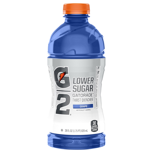 Energy & Sports Drinks Gatorade Thirst Quencher, Lower Sugar, Grape hero