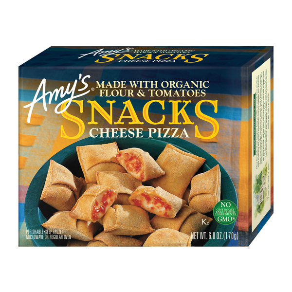 Frozen Meals Amy's Kitchen Cheese Pizza Snacks hero