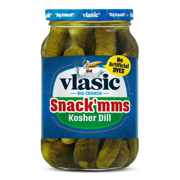 Pickles, Peppers & Olives Vlasic Keto Friendly Snack'mms Kosher Pickles Dill Minis hero