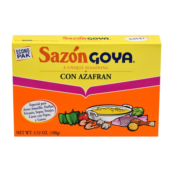 Spices & Seasonings Goya Sazón Seasoning, with Azafran hero