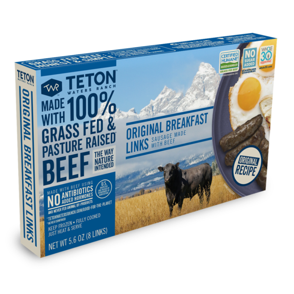 Frozen Breakfast Teton Waters Ranch Breakfast Sausage Links hero