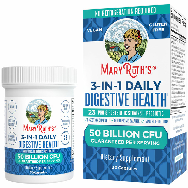 Maryruth's 3 In 1 Daily Digestive Health (Capsules) hero