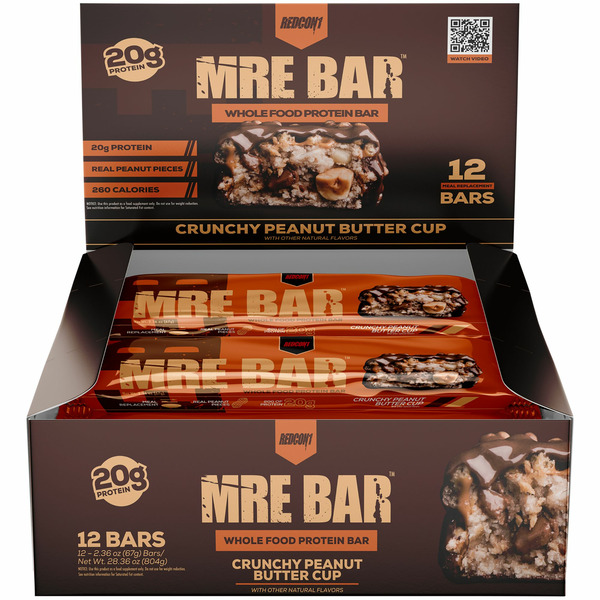 Bars REDCON1 MRE Bar Crunchy Peanut Butter Cup Bar hero