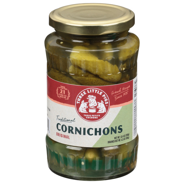 Olives Three Little Pigs Cornichons, Original hero