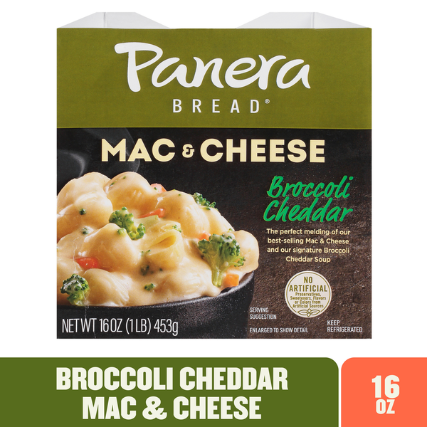 Prepared Meals Panera Bread Broccoli Cheddar Mac & Cheese Microwave Meal (Vegetarian) hero