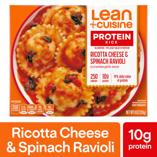 Frozen Meals Lean Cuisine Cheese & Spinach Ravioli hero