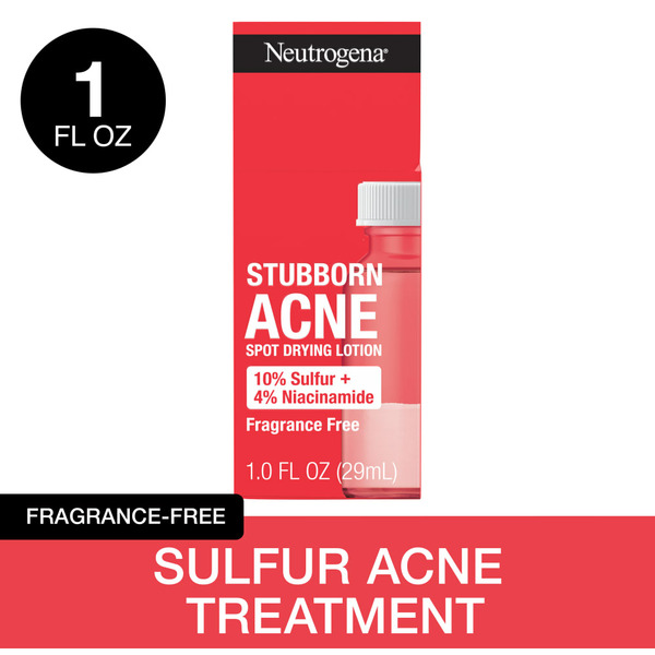 Body Lotions & Soap Neutrogena Stubborn Acne Spot Drying Acne Treatment, 10% Sulfur hero