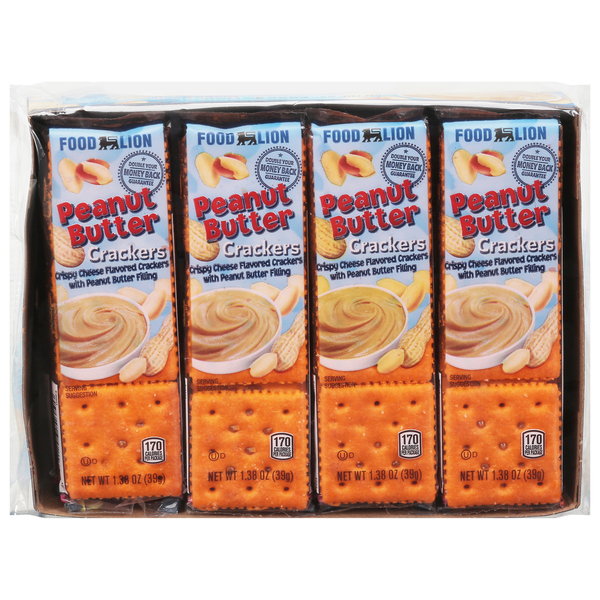 Crackers Food Lion On-The-Go Peanut Butter Crackers hero