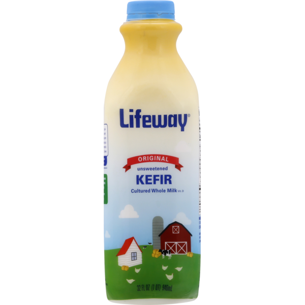 Other Creams & Cheeses Lifeway Probiotic Original Cultured Plain Unsweetened Milk Kefir hero