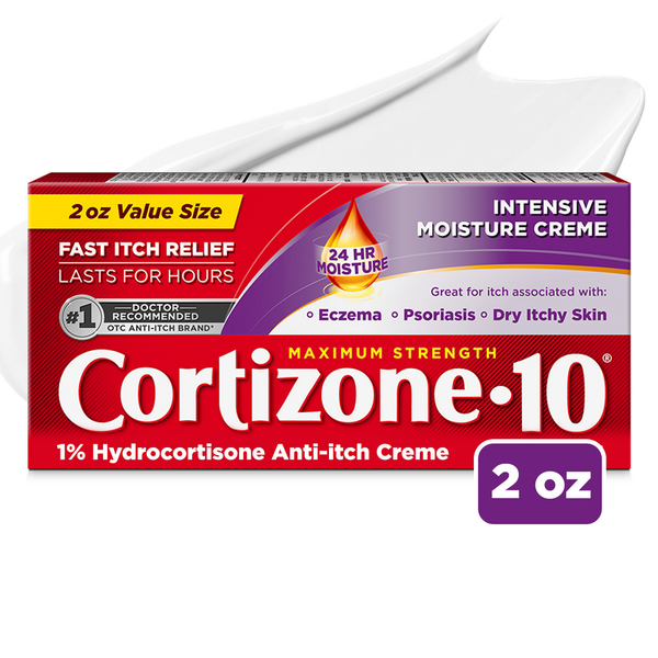 First Aid Cortizone 10 Max Strength Intensive Moisture Anti-Itch Cream hero