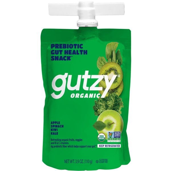 Refrigerated Gutzy Supergreen Spinach Kiwi & Kale with Prebiotics hero