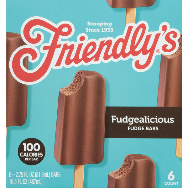 Ice Cream & Ice Friendly's Fudgealicious Bars hero