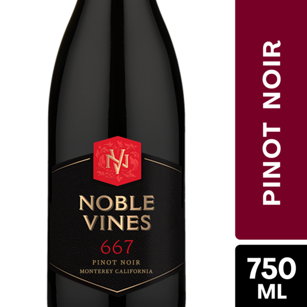 Pinot Noir Wine Noble Vines Pinot Noir, 667, Monterey hero