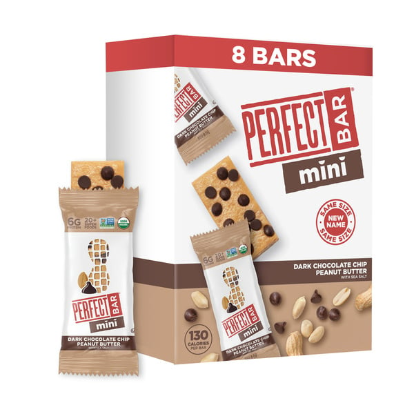 Yogurt Perfect Snacks Mini Dark Chocolate Chip Peanut Butter Protein Bar, Gluten-Free hero