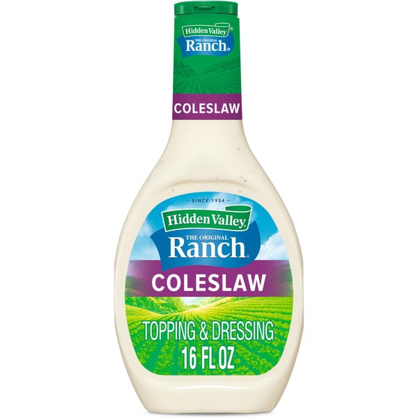 Salad Dressing & Toppings Hidden Valley Coleslaw Salad Dressing & Topping hero