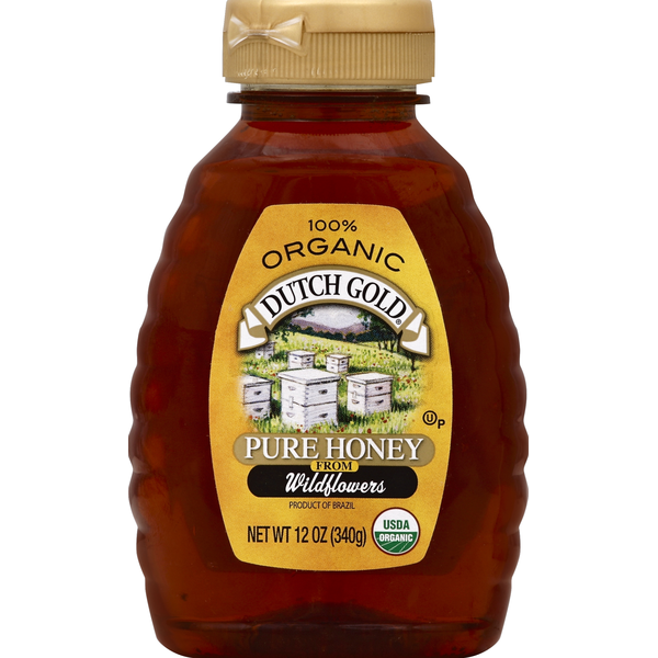 Sugar & Sweeteners Dutch Gold Honey, Pure, Organic, from Wildflowers hero