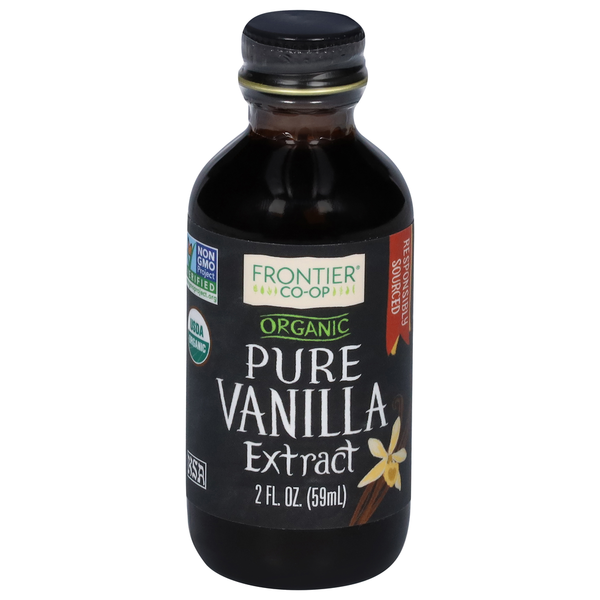 Baking Ingredients Frontier Co-op Vanilla Extract, Organic, Pure hero