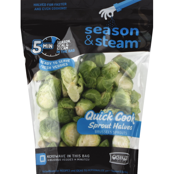 Ocean Mist Farms Brussels Sprouts, Sprout Halves, Quick Cook hero