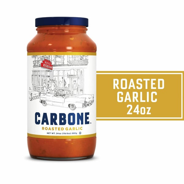 Food Storage Carbone Roasted Garlic Pasta Sauce hero