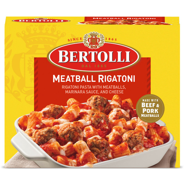 Bertolli Meatball Rigatoni Frozen Meal hero