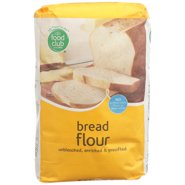 Bread Food Club Unbleached, Enriched & Presifted Bread Flour hero