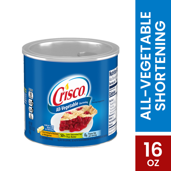 Crisco Shortening, All-Vegetable hero