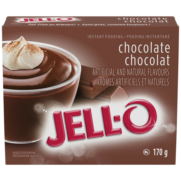 Refrigerated Pudding & Desserts Jell-O Chocolate Instant Pudding Mix hero