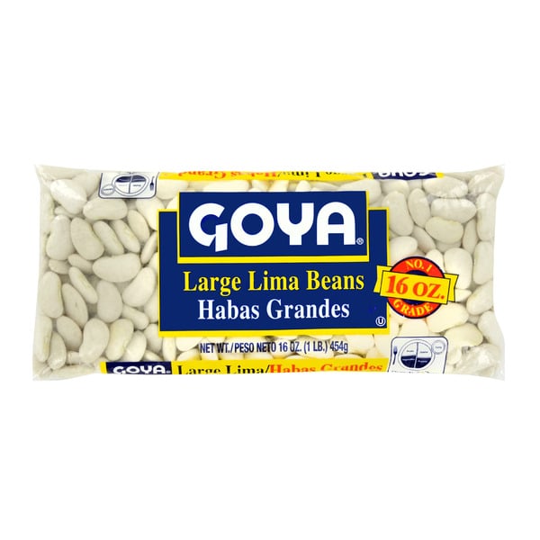 Rice & Grains Goya Large Lima Beans, Dry hero