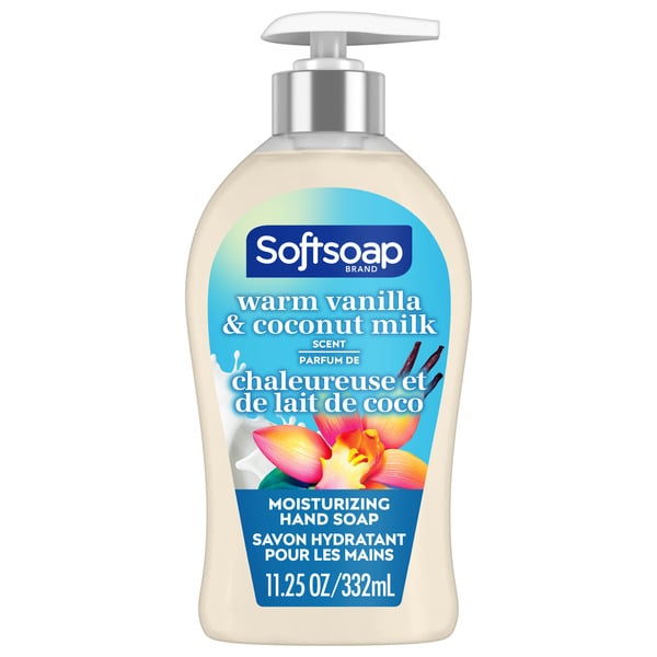 Hand Care Softsoap Liquid Hand Soap, Warm Vanilla & Coconut Milk hero