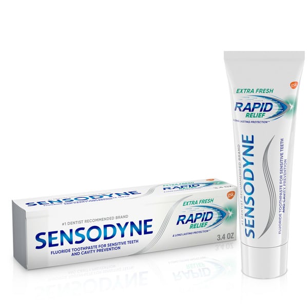 Oral Hygiene Sensodyne Rapid Relief Sensitive Toothpaste hero