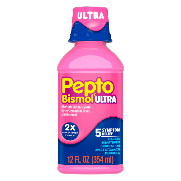 Digestion Pepto-Bismol Original Ultra Liquid, 5 Symptom Fast Relief hero