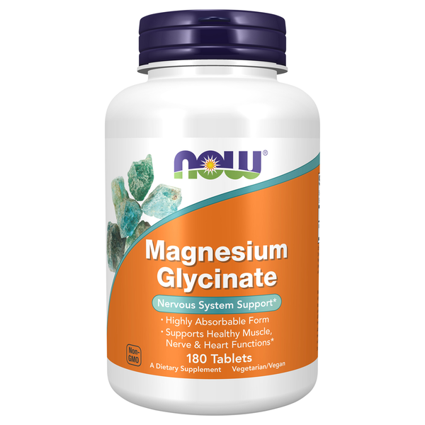 Vitamins & Supplements NOW Magnesium Glycinate hero