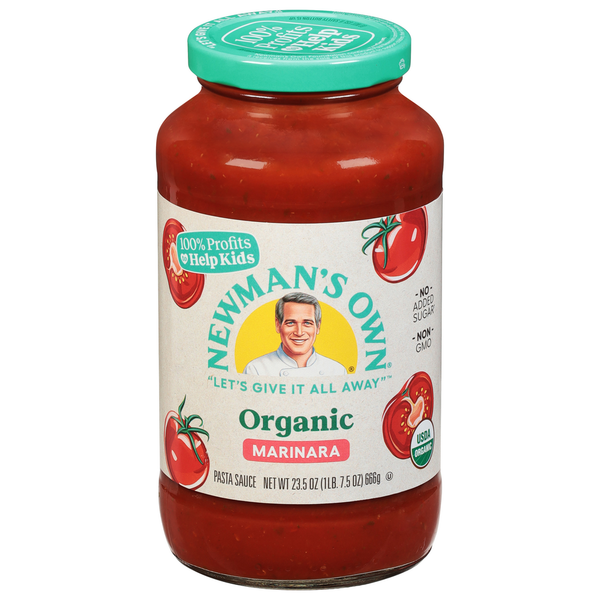 Pasta Sauce Newman's Own Pasta Sauce, Organic, Marinara hero