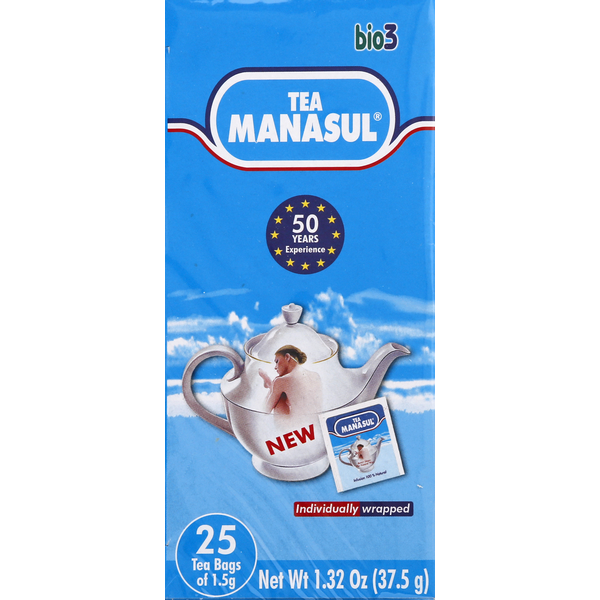 Tea (Loose, Bags and Pods) Manasul Tea, Tea Bags hero