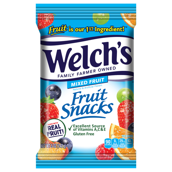 Breakfast & Cereal Welch's Fruit Snack, Mixed Fruit hero