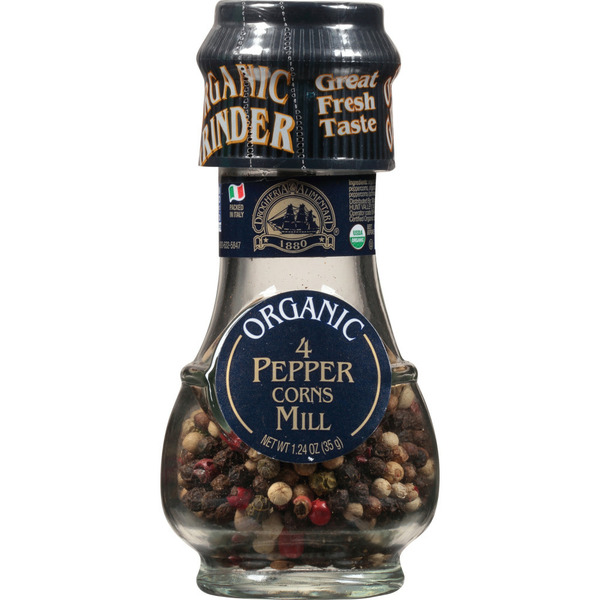 Spices & Seasonings Drogheria & Alimentari® Organic 4 Seasons Peppercorns Mill hero