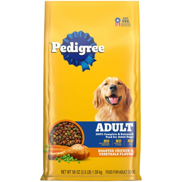 Dog Food & Care Pedigree Complete Nutrition Adult Dry Dog Food, Roasted Chicken & Vegetable Flavor hero