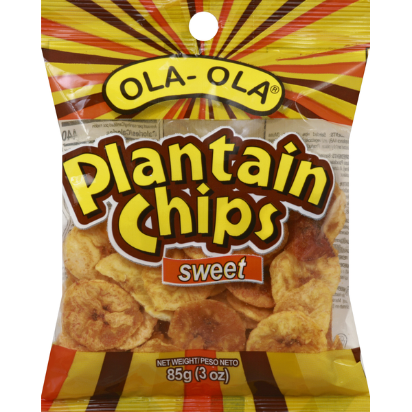 Chips & Pretzels Ola-Ola Plantain Chips, Sweet hero