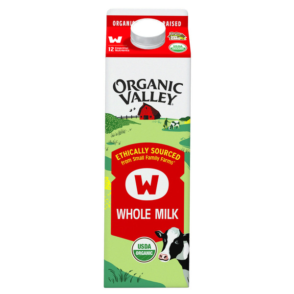 Milk Organic Valley Whole Milk hero