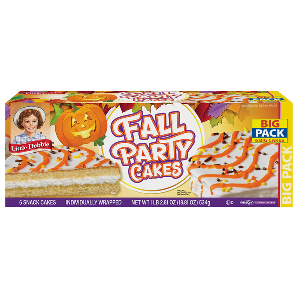 Little Debbie Cakes, Fall Party, Big Pack hero