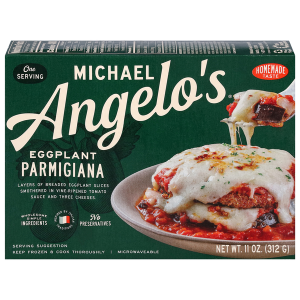 Frozen Meals Michael Angelo's Eggplant Parmigiana hero